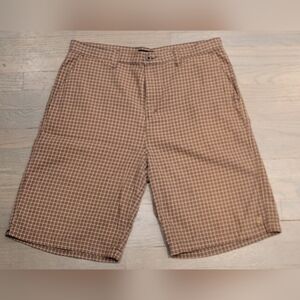 1990's Split Shorts, Vintage Pattern, Classic Fit, Size 36